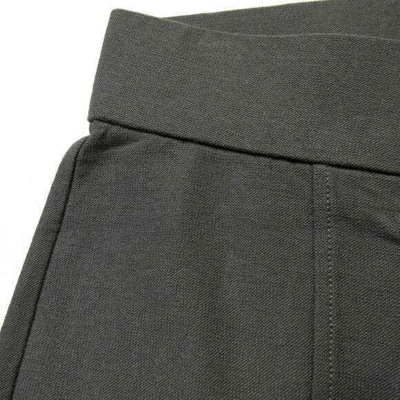 NWT Eileen Fisher Slim in Oregano Green Seamed Washable Crepe Pants 2XS XXS - Picture 3 of 7
